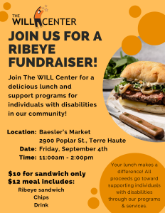Join us at Baesler's Market on 09/04/2026 from 11 AM to 2PM for our Ribeye fundraiser. Pricing: Combo Meal $12.00 Or sandwich only $10.00